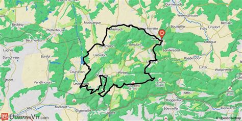 Haut Rhin Rando Vtt Domaine Vtt Sundgau Sud Alsace Le Circuit Des