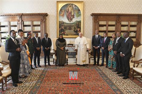 Rais Samia Akutana Na Papa Francis Wafanya Mazungumzo Mwananchi