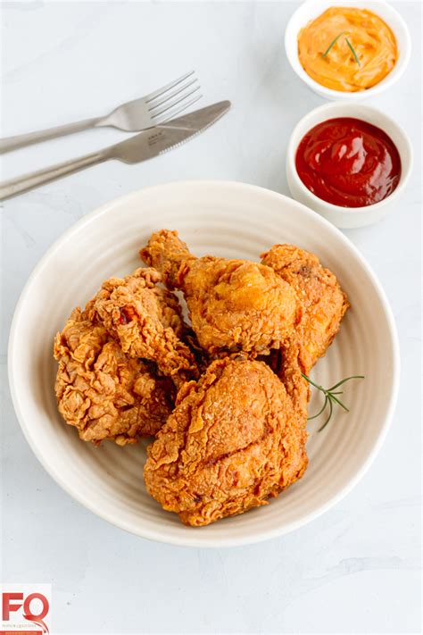 Crispy Fried Chicken Kfc Style Hot And Crispy Flavor Quotient