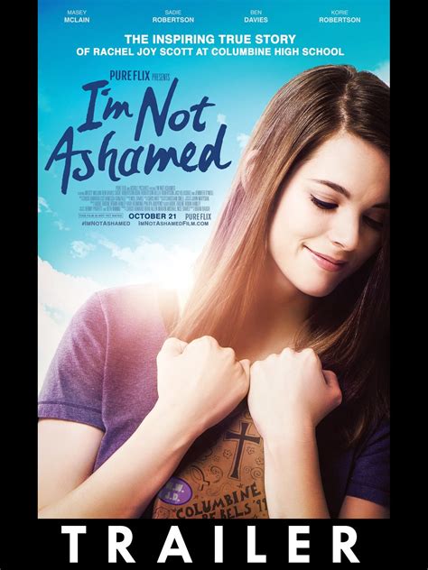 Watch Trailer Im Not Ashamed Prime Video