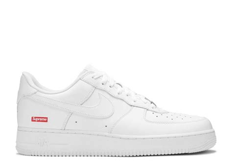 SUPREME X AIR FORCE 1 LOW BOX LOGO - WHITE | Level Up