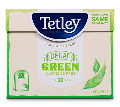 Tetley Decaf Green Tea Tetley Tea Australia