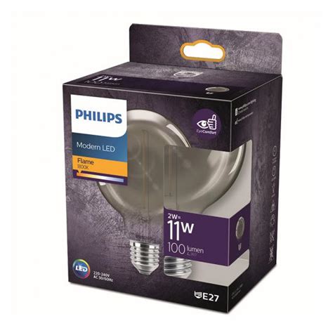 Philips Ledclassic Smoky Globe G E Reuter