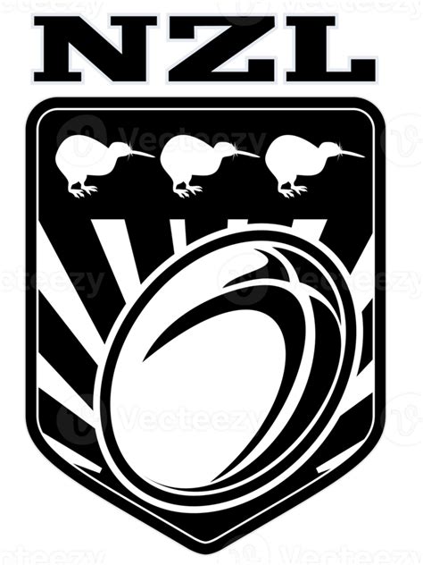 New Zealand Kiwi Rugby League Shield Png