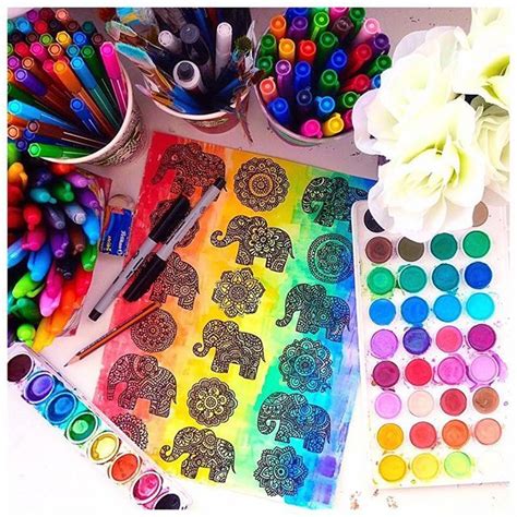 Dani Danielahoyos Instagram Photos And Videos Zentangle Art