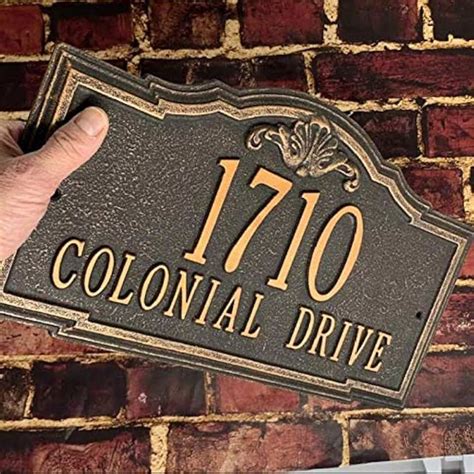 Personalized Address Signs