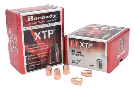 Shop Hornady 45 Cal 451 230 Gr HP XTP 100 Box For Sale Online