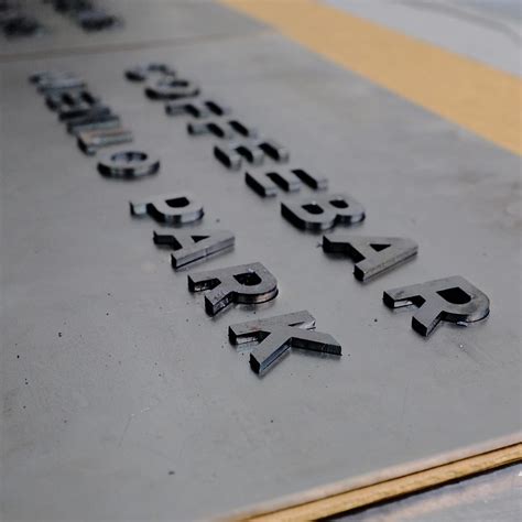 Laser Cut Metal Examples
