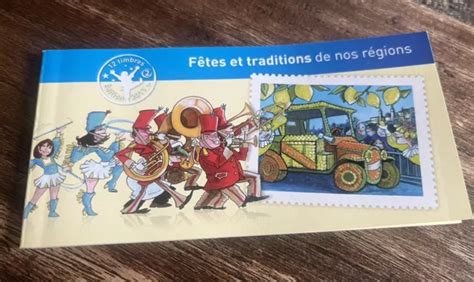 CARNET TIMBRES COLLECTION Neuf Fêtes et traditions de nos régions