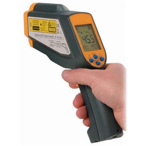 Lutron Tm Handheld Infrared Thermometer With Dual Laser Targeting