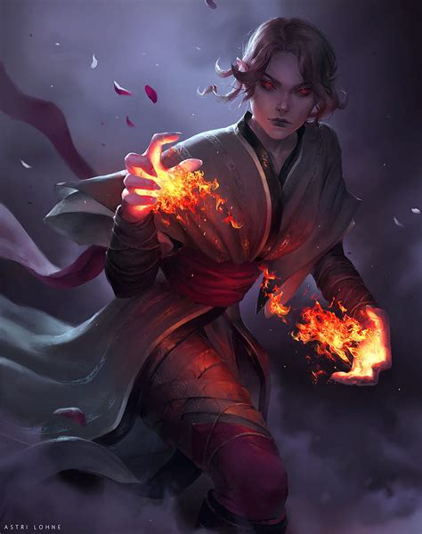 1920x1080px, 1080P free download | Pyromancer, fire, mage, wiz, woman ...