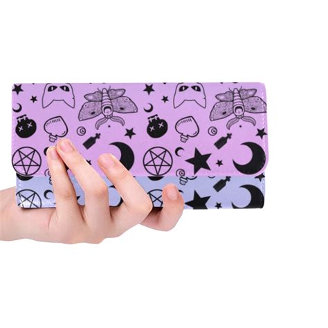 Pastel Goth Goth Wallet Gothic Wallet Pentagram Witch Etsy