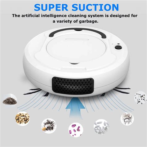 3 In 1 Intelligent Sweeping Robot Multi Function Rechargeable Automatic