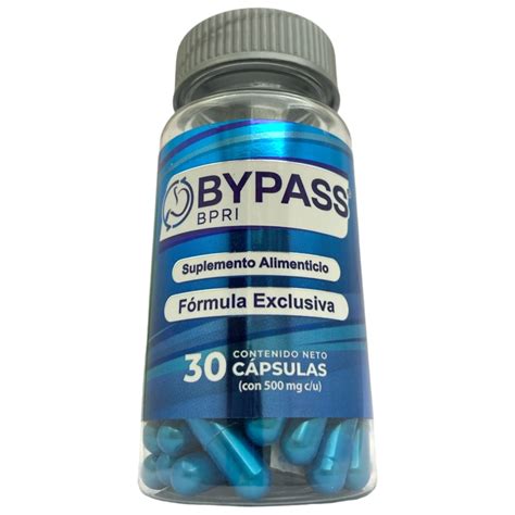 Bypass azul BPRI 30 cápsulas de 500mg