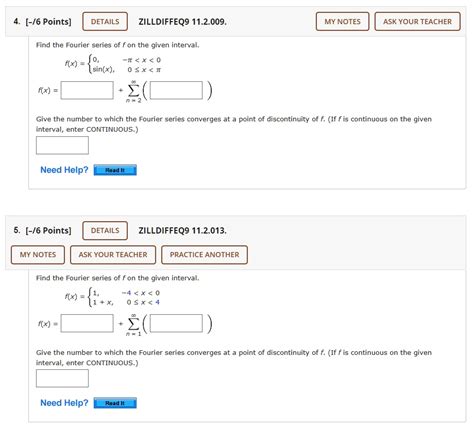 SOLVED DETAILS ZILL DIFF EQ 9 11 2 009 MY NOTES ASK YOUR TEACHER Find