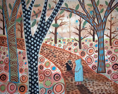 Forest Garden Painting By Karla Gerard Pixels