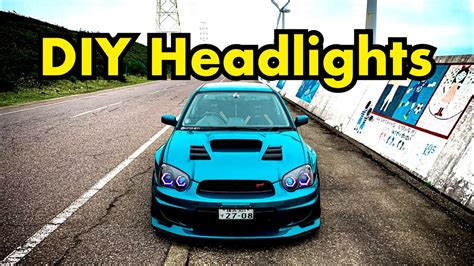 Subaru Wrx Sti Gets Hex Halo Demon Eye Headlights Retrofit Part