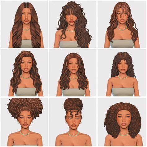 Pin Em Sims 4 Em 2024 Cabelo Sims Cabelo De Mulher The Sims 4 Cabelos