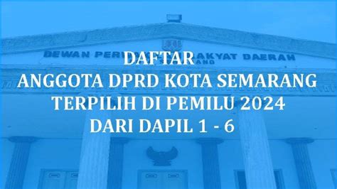 Daftar Lengkap Nama Anggota Dprd Maluku Utara Terpilih Di Pemilu