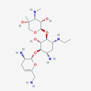 (2R,3S,4R,5R)-2-[(1S,2S,3R,4S,6R)-4-amino-3-[[(2R,3S)-3-amino-6 ...