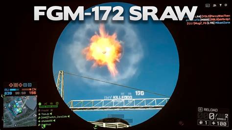 Battlefield 4 Fgm 172 Sraw Youtube