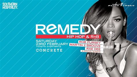 Remedy Hip Hop Randb Bei Concrete Space London