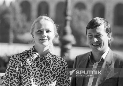 Anatoly Karpov And His Wife Natalya Bulanova Sputnik Mediabank