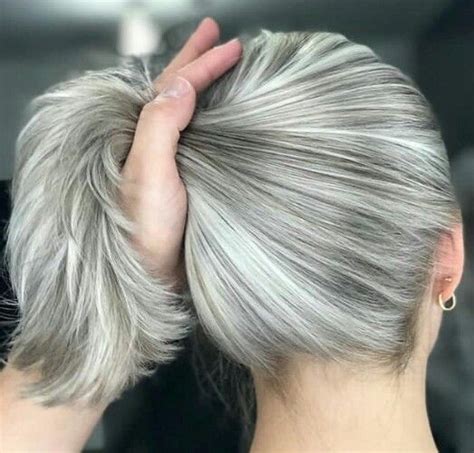 Id Es De Balayages Invers S Sur Cheveux Blancs Astuces De Filles