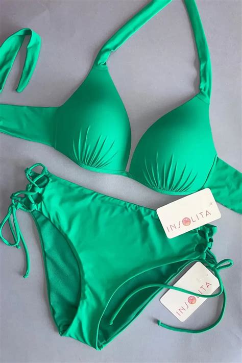BIKINI BENJAMIN AJUSTABLE VERDE MENTA Bikinis y Ropas de Baño