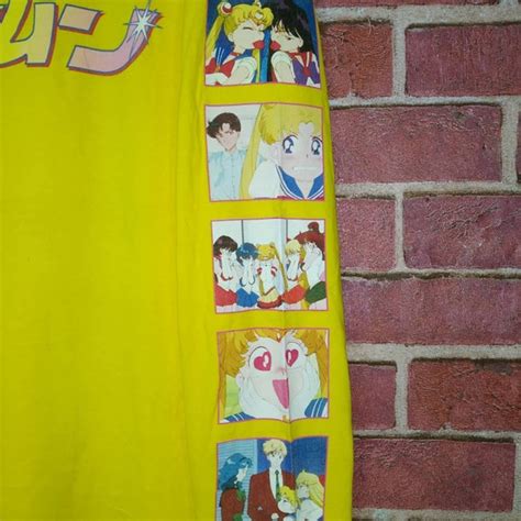 Rare Sailor Moon Japanese Anime Cartoon Longsleeve … Gem