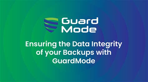 Ensuring The Data Integrity Of Your Backups With Guardmode Catalogic