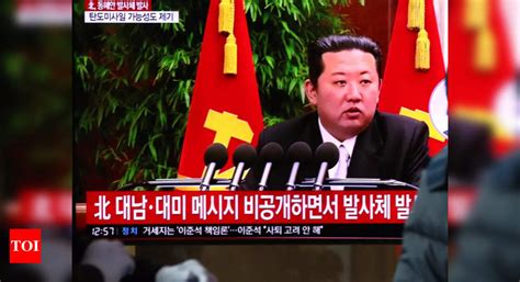 North Koreas Kim Vows Overwhelming Military Power Report Times Of