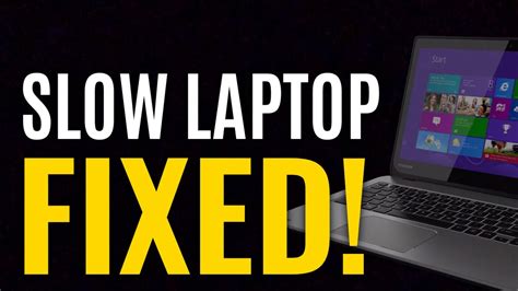 Speed Up Your Laptop Full Solution I Saved With This Simple