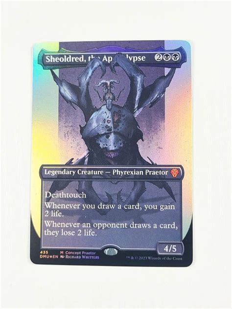 Sheoldred The Apocalypse 435 Foil From Dominaria United DMU MTG