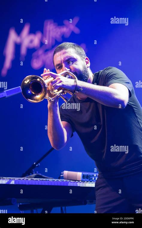 File Photo Of Ibrahim Maalouf In Concert At Montreux Jazz Festival