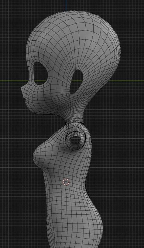 3d Model Simple Female Body And Head Vr Ar Low Poly Cgtrader