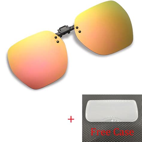 New Myopia Clip Sunglasses Can Be Flipped Up And Down Polarized