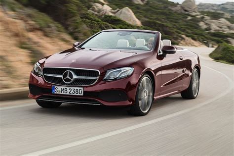 2018 Mercedes Benz E Class Cabriolet First Look