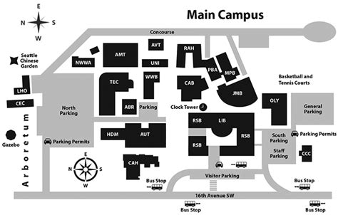 Georgetown University Campus Map United States Map