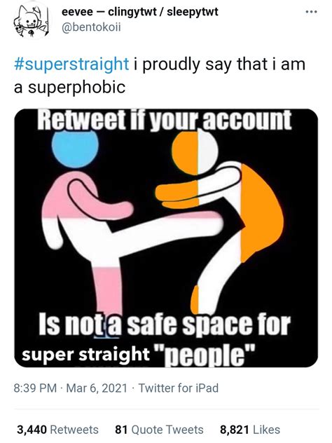 Twitter example 2 | Super Straight | Know Your Meme