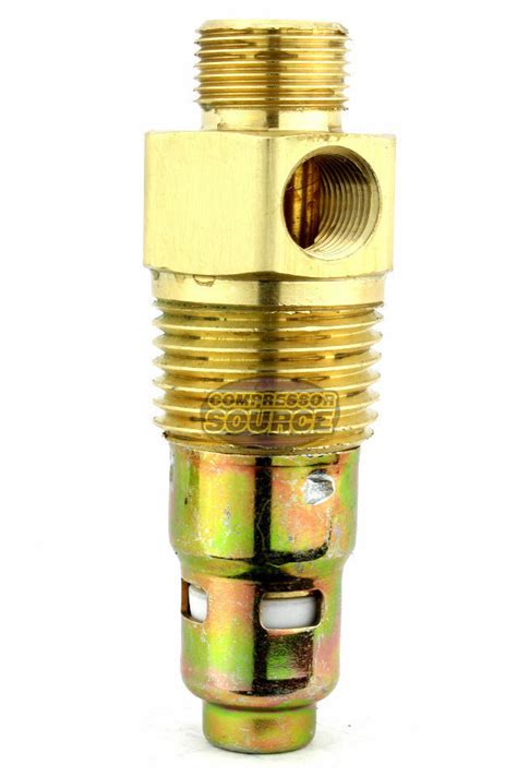 38 Male Compression X 12 Male Npt Brass Air Compressor In Tank Check Valve 685650071558 Ebay