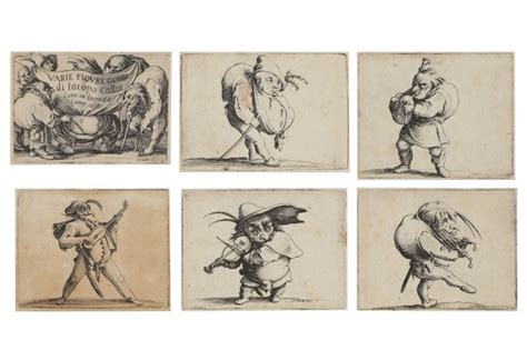 Varie Figure Gobbi By Jacques Callot On Artnet