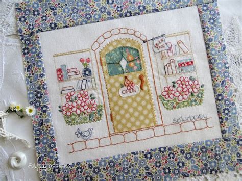 Jenny Of ELEFANTZ Stitchery Quilts Embroidery Patterns Vintage