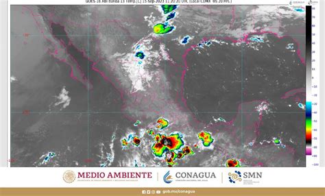 Prevén Lluvias Puntuales Intensas En Frontera Norte Y Sureste Del País