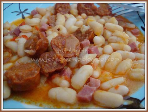 Haricots Blancs Au Chorizo Ig Bas Thermomix Alubias Con Chorizo