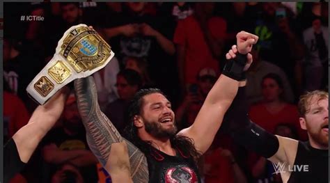 Roman Reigns Wins The Intercontinental Championship On WWE Raw