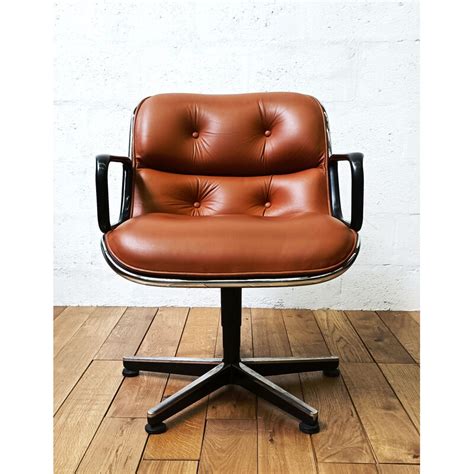 Vintage Office Chair By Charles Pollock For Knoll