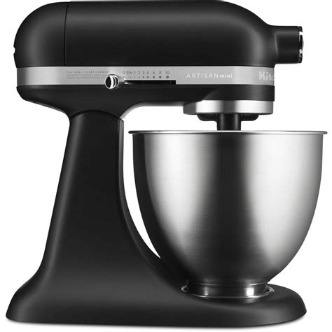 KitchenAid Artisan Mini 3.5 Qt. Tilt-Head Matte Black Stand Mixer ...