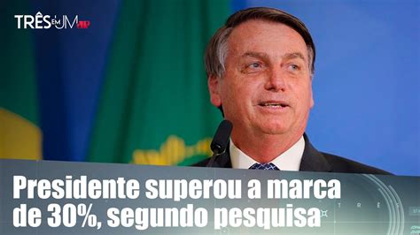 Bolsonaro Tem Aumento Das Intenções Eleitorais Após Saída De Moro Youtube