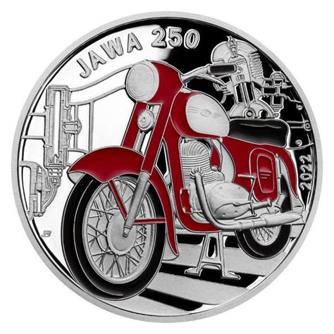 500 Kč ČR 2022 Motocykl Jawa 250 PROOF Aukro